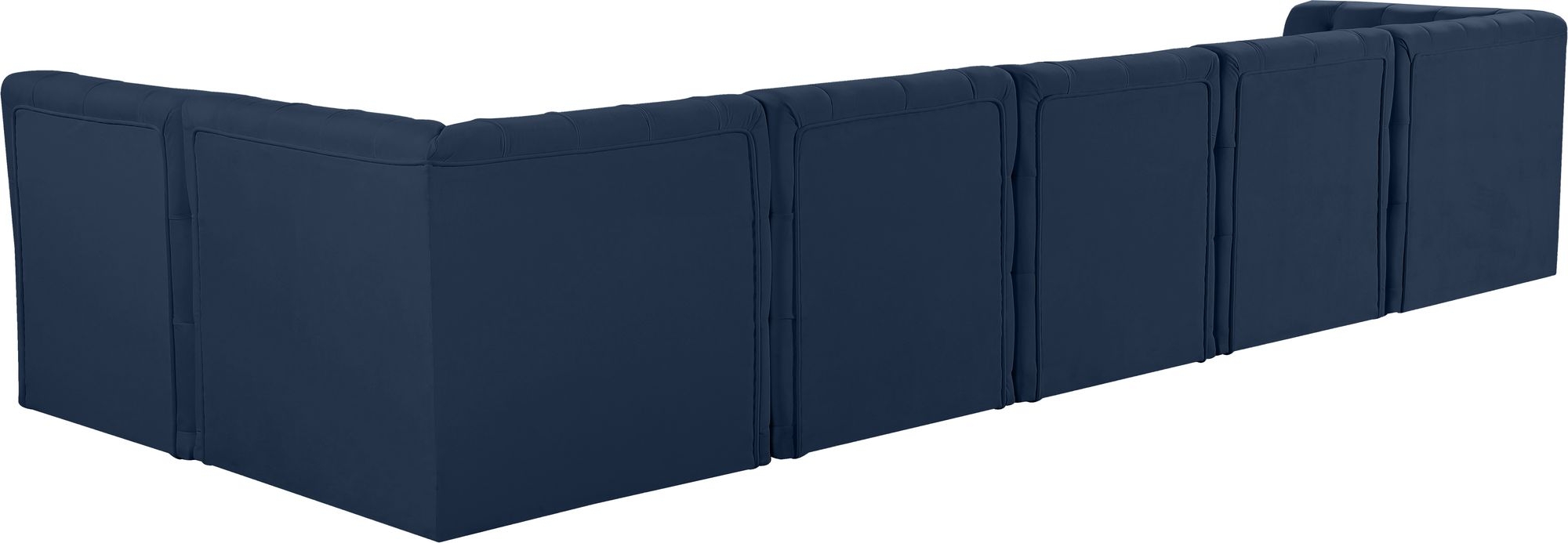 Tuft 157" 6-Piece Velvet Modular Sectional