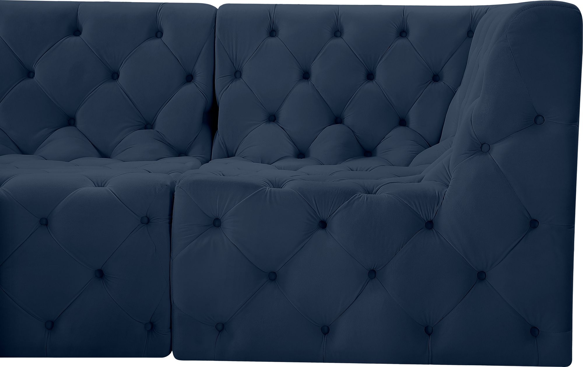 Tuft 157" 7-Piece Velvet Modular Sectional