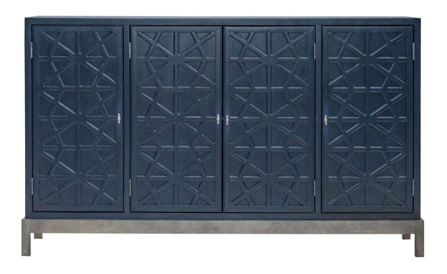 Braxton Wood Accent Cabinet w/4 Doors