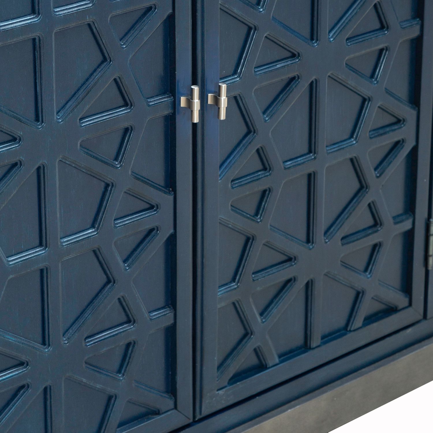 Braxton Wood Accent Cabinet w/4 Doors