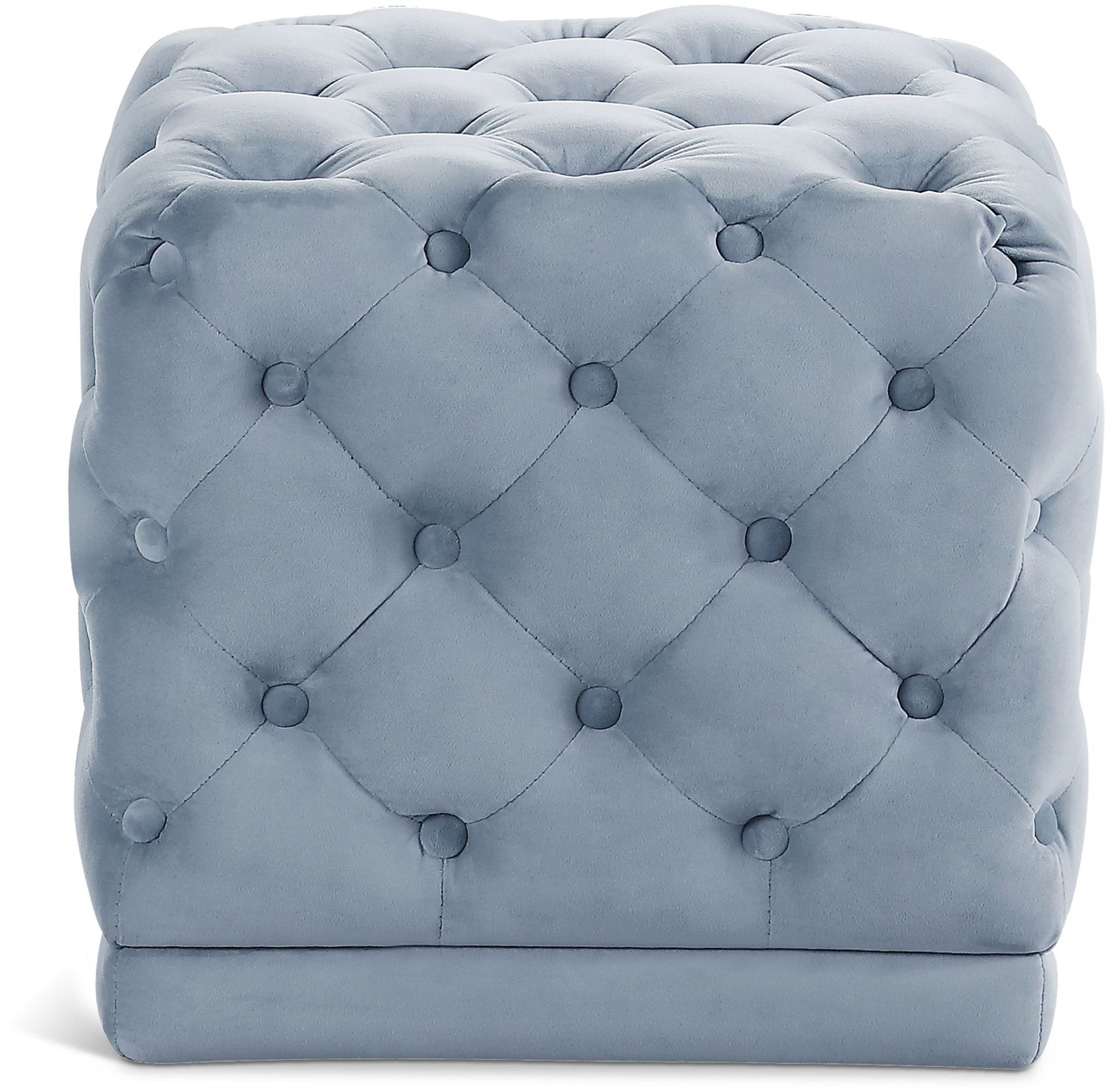 Stella Velvet Ottoman/Stool