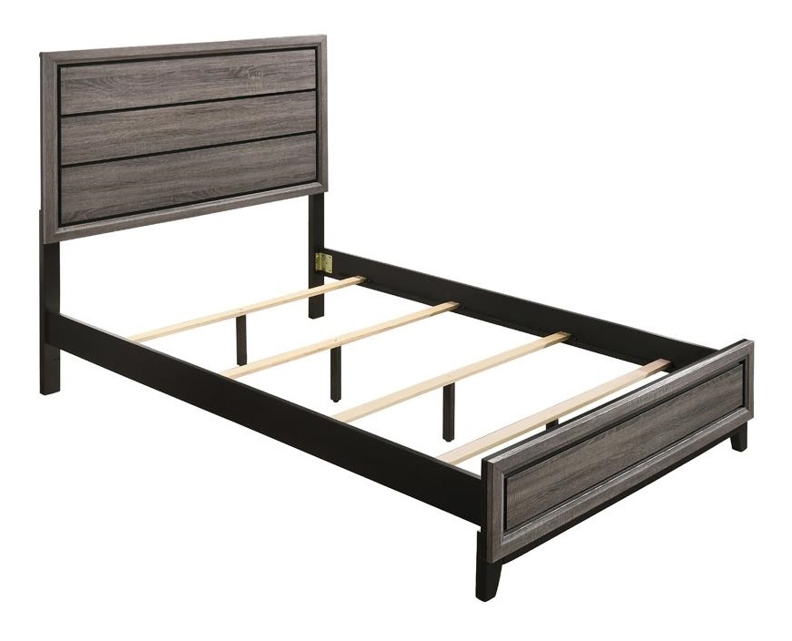 Watson Wood Panel Bed