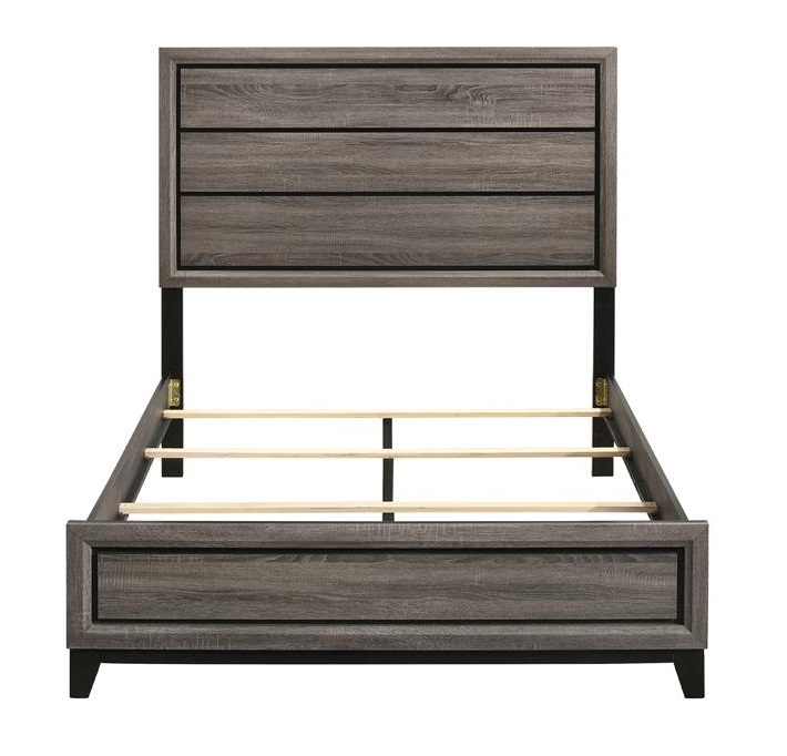 Watson Wood Panel Bed