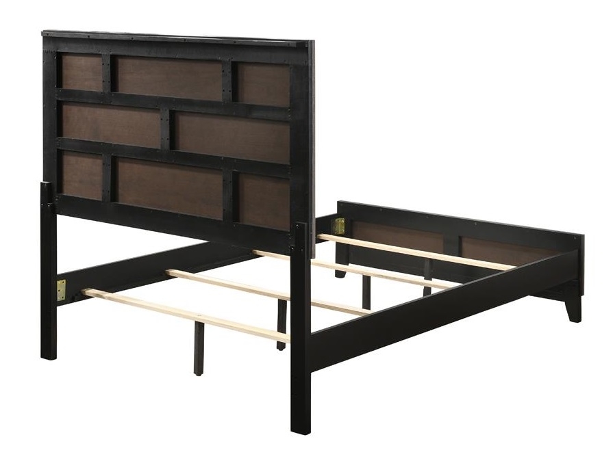 Watson Wood Panel Bed