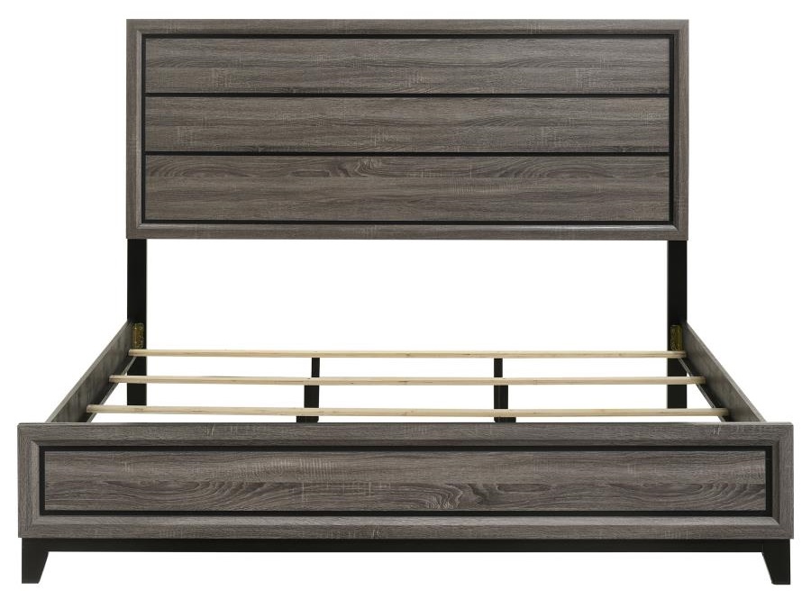 Watson Wood Panel Bed