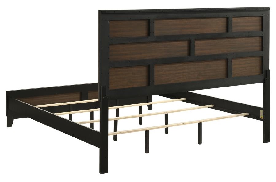 Watson Wood Panel Bed