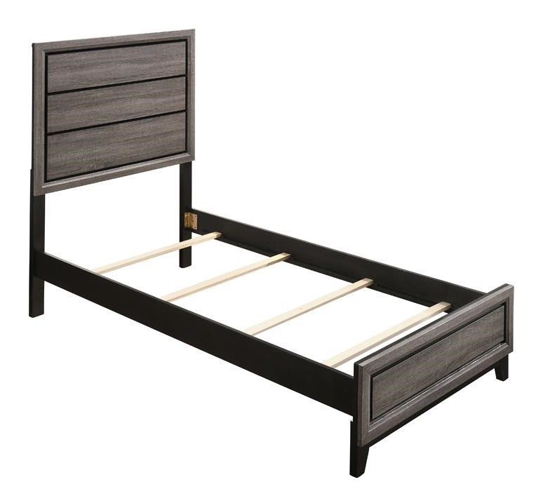 Watson Wood Panel Bed