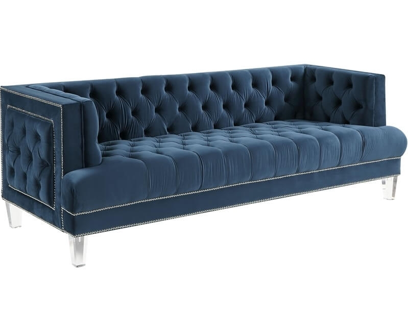 Ansario Velvet Tufted Living Room Set