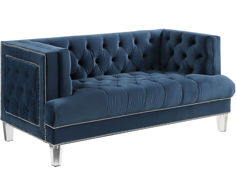 Ansario Velvet Tufted Living Room Set