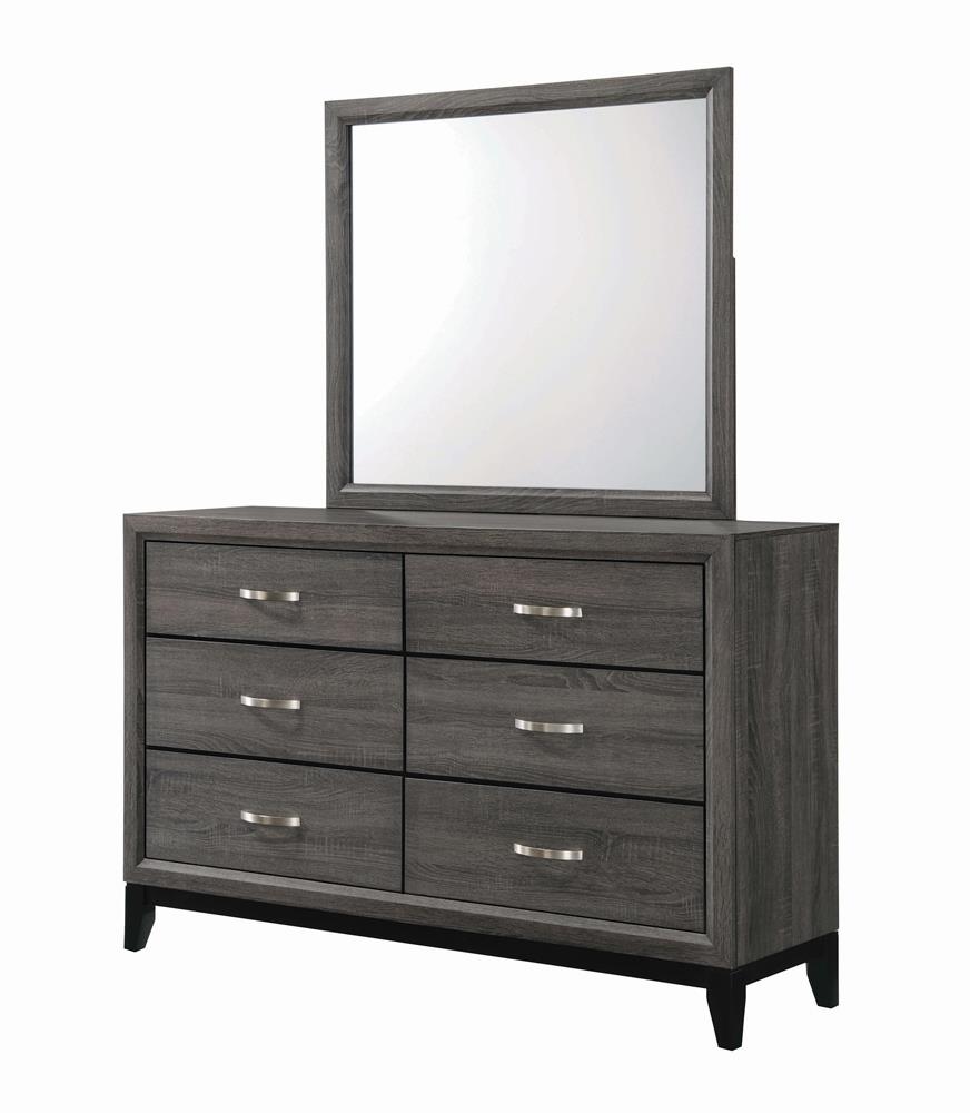 Watson Wood Double Dresser w/6 Drawers
