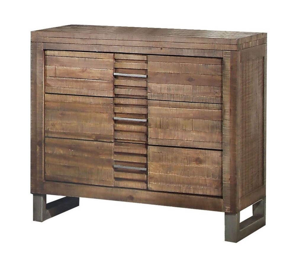 Andria Wood Panel Bedroom Set