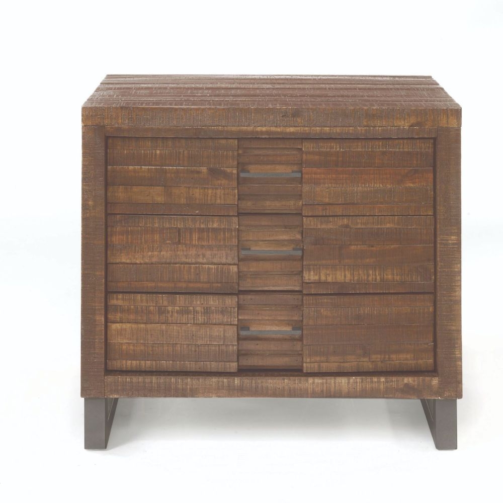 Andria Wood Panel Bedroom Set