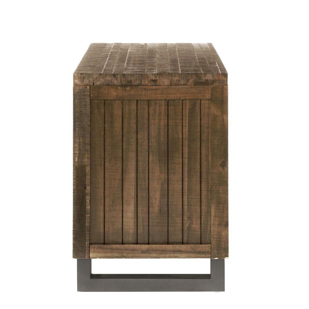Andria Wood Panel Bedroom Set