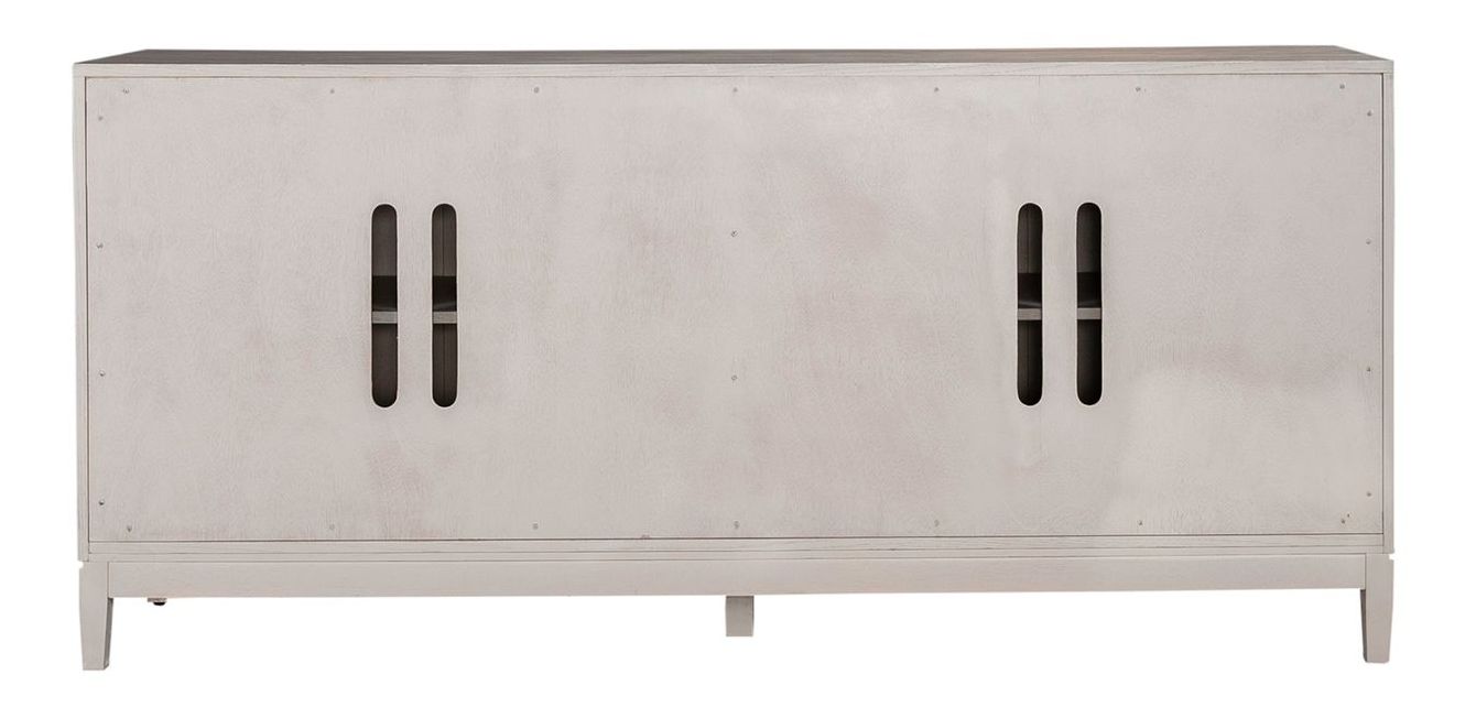 Kinsley Wood Accent Cabinet w/4 Doors