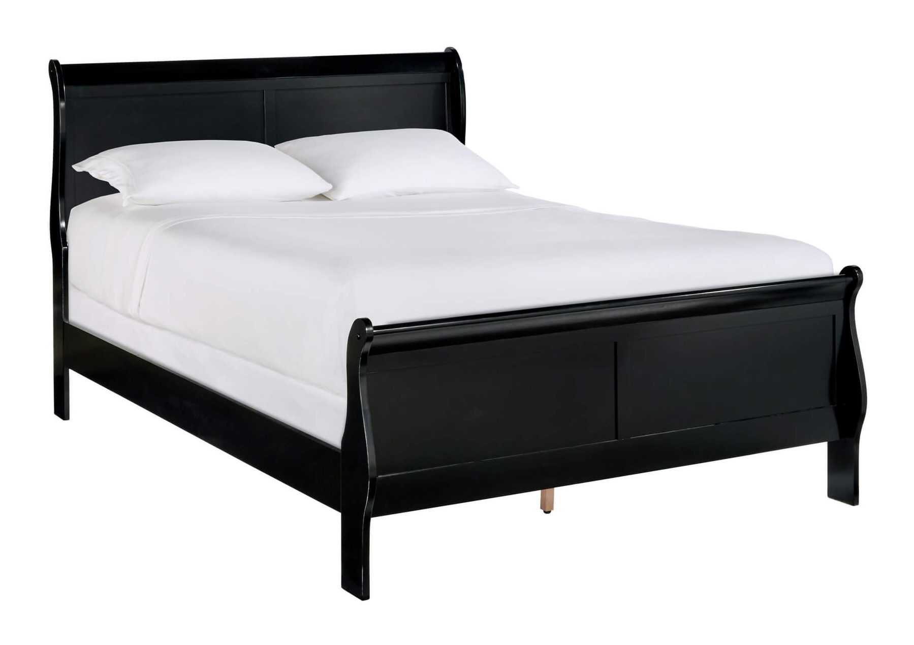 Mayville Wood Sleigh Panel Bedroom Set