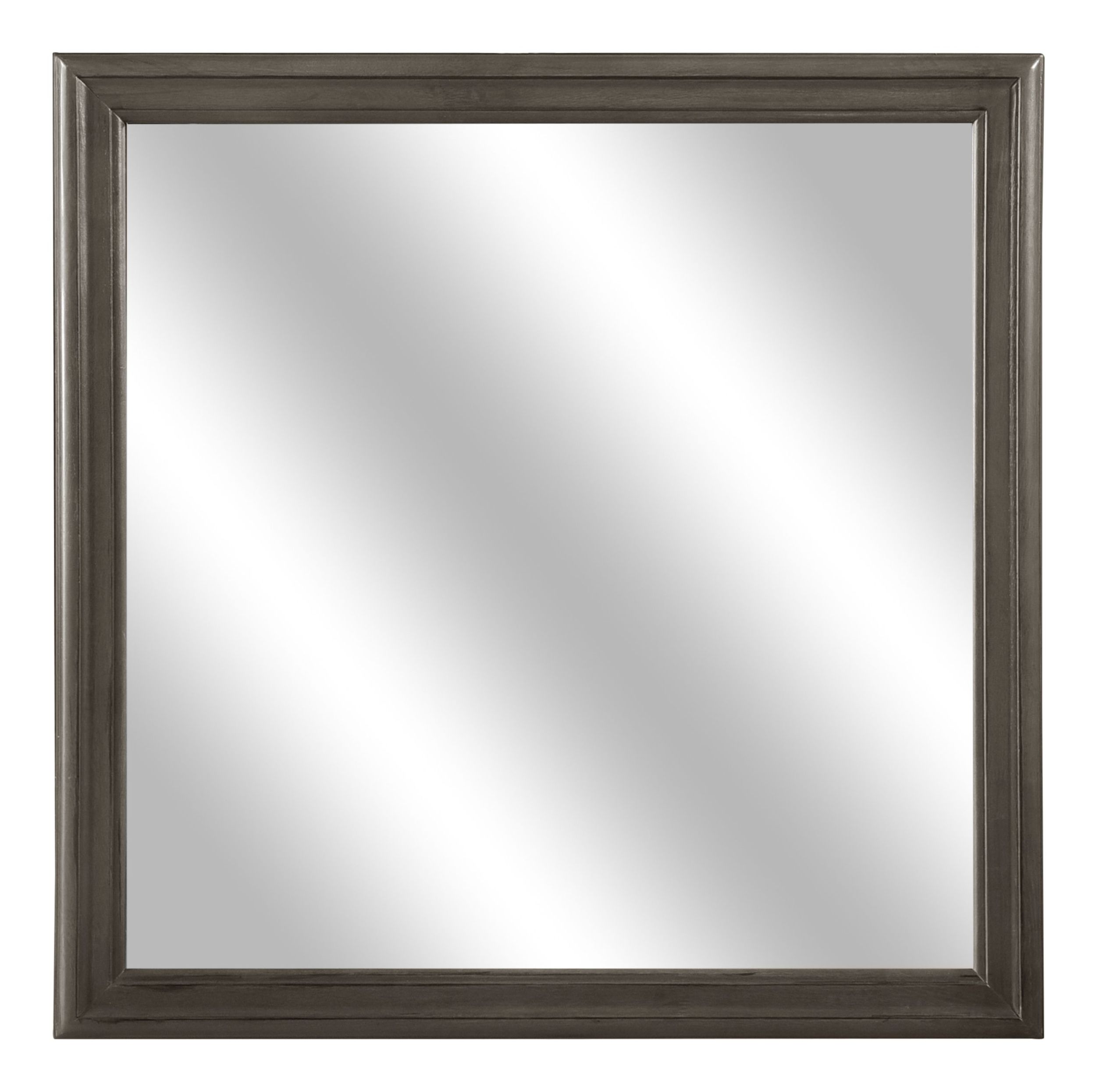 Mayville Square Wood Mirror