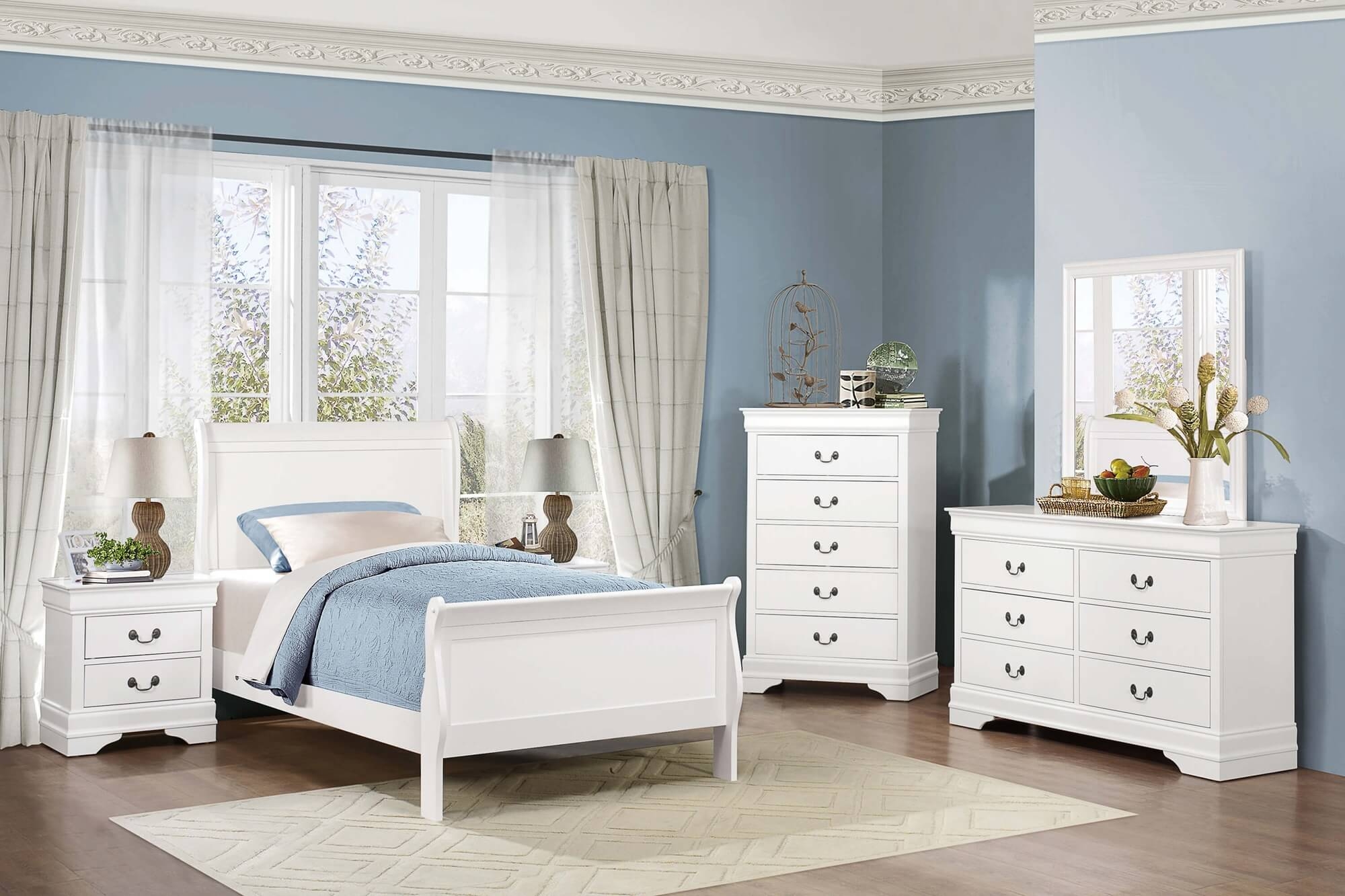 Mayville Classic Wood Youth Bedroom Set