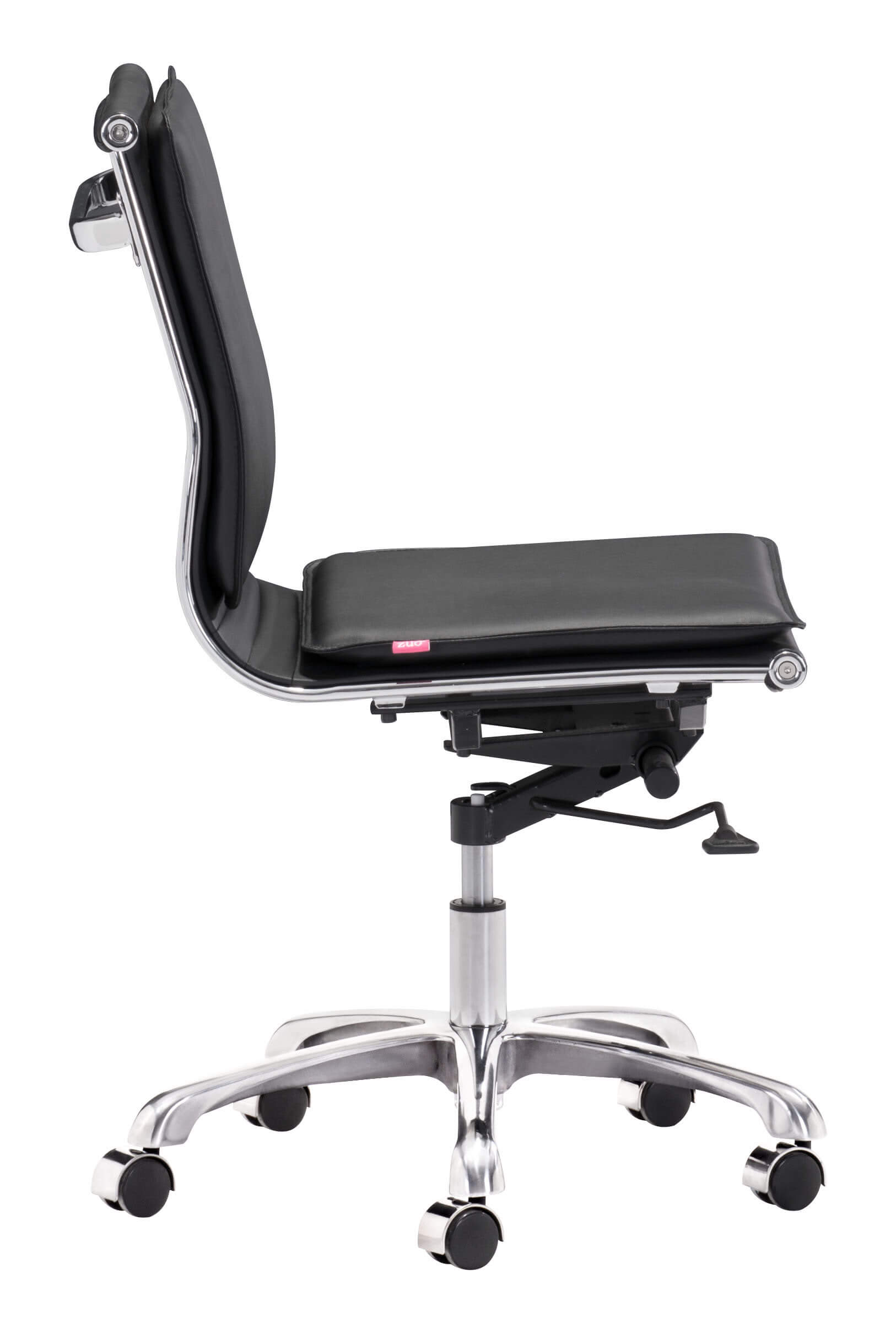 Lider Plus Leatherette Adjustable Height Office Chair w/o Arms