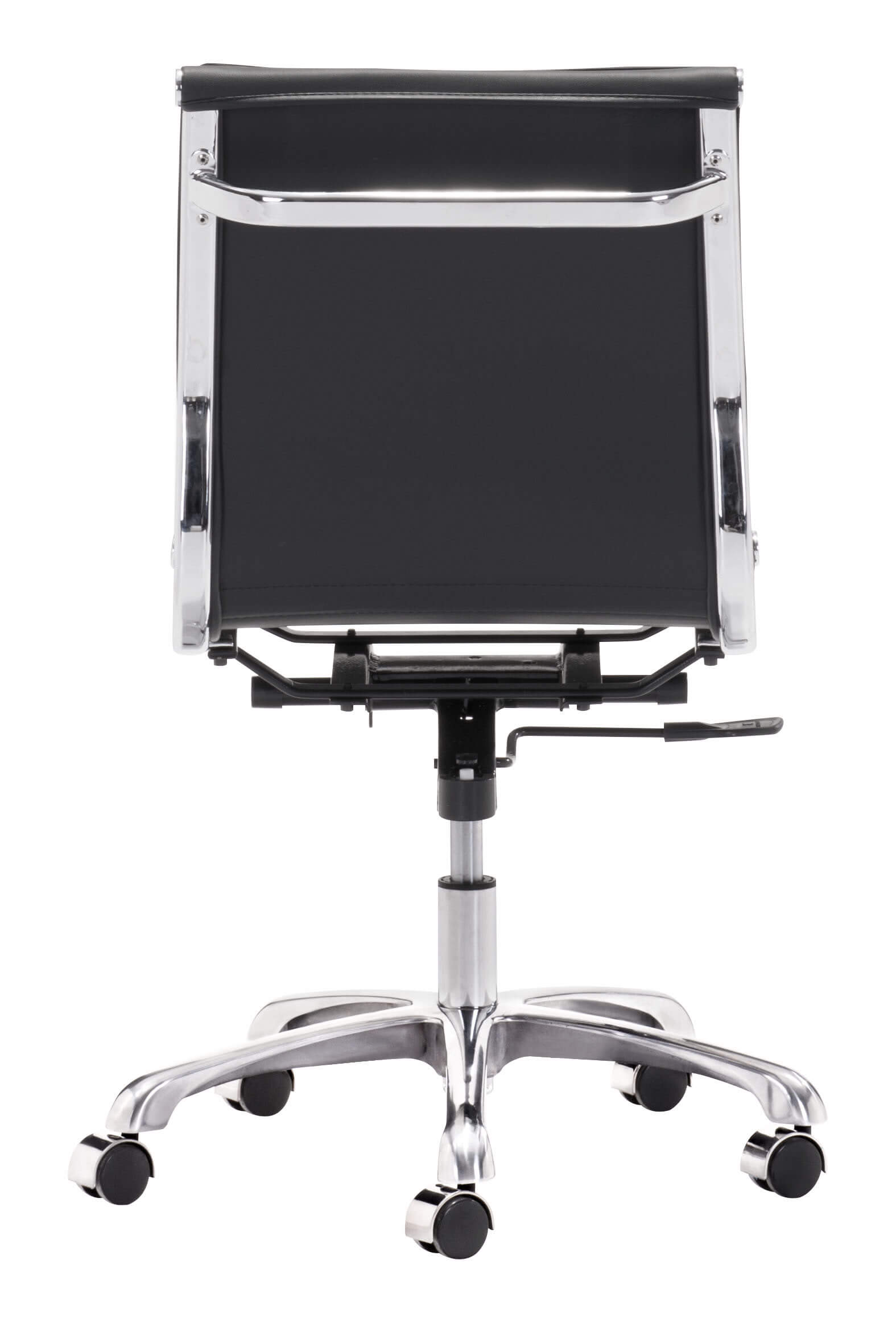 Lider Plus Leatherette Adjustable Height Office Chair w/o Arms