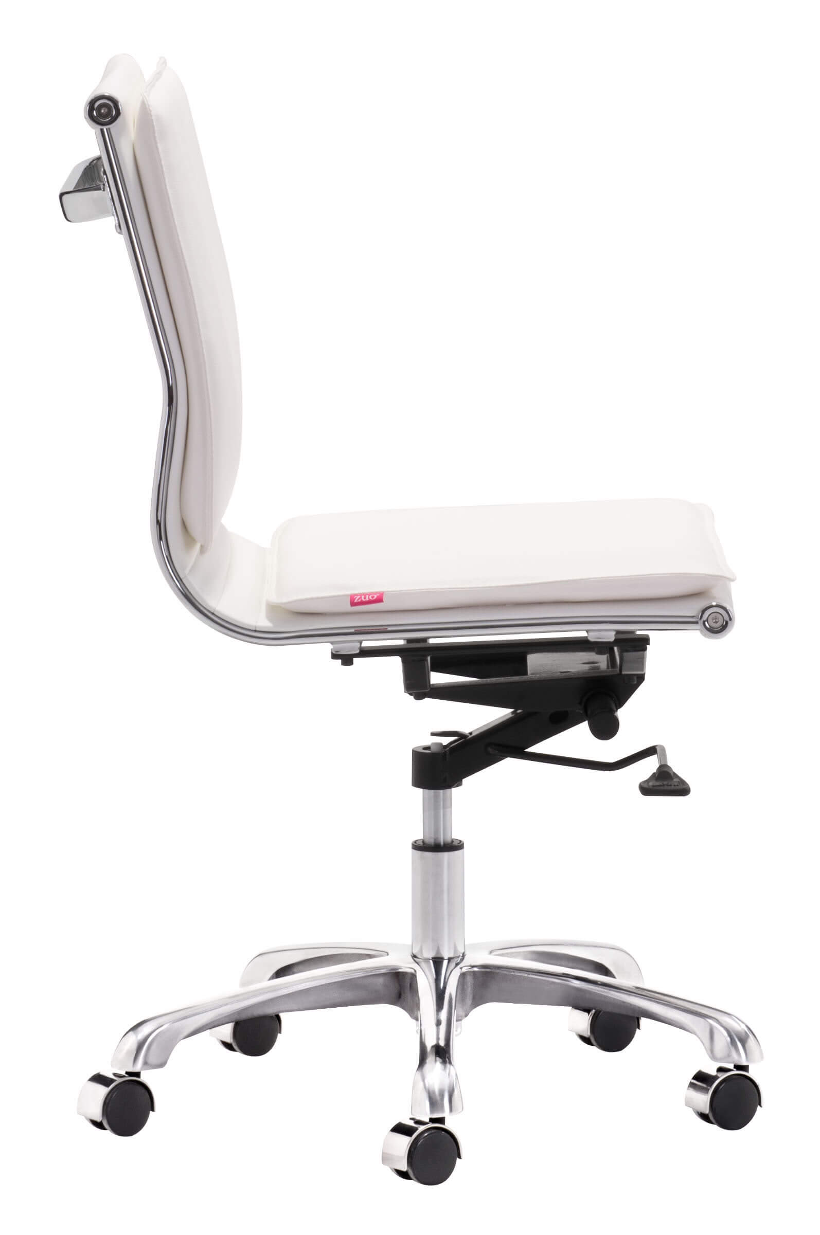 Lider Plus Leatherette Adjustable Height Office Chair w/o Arms