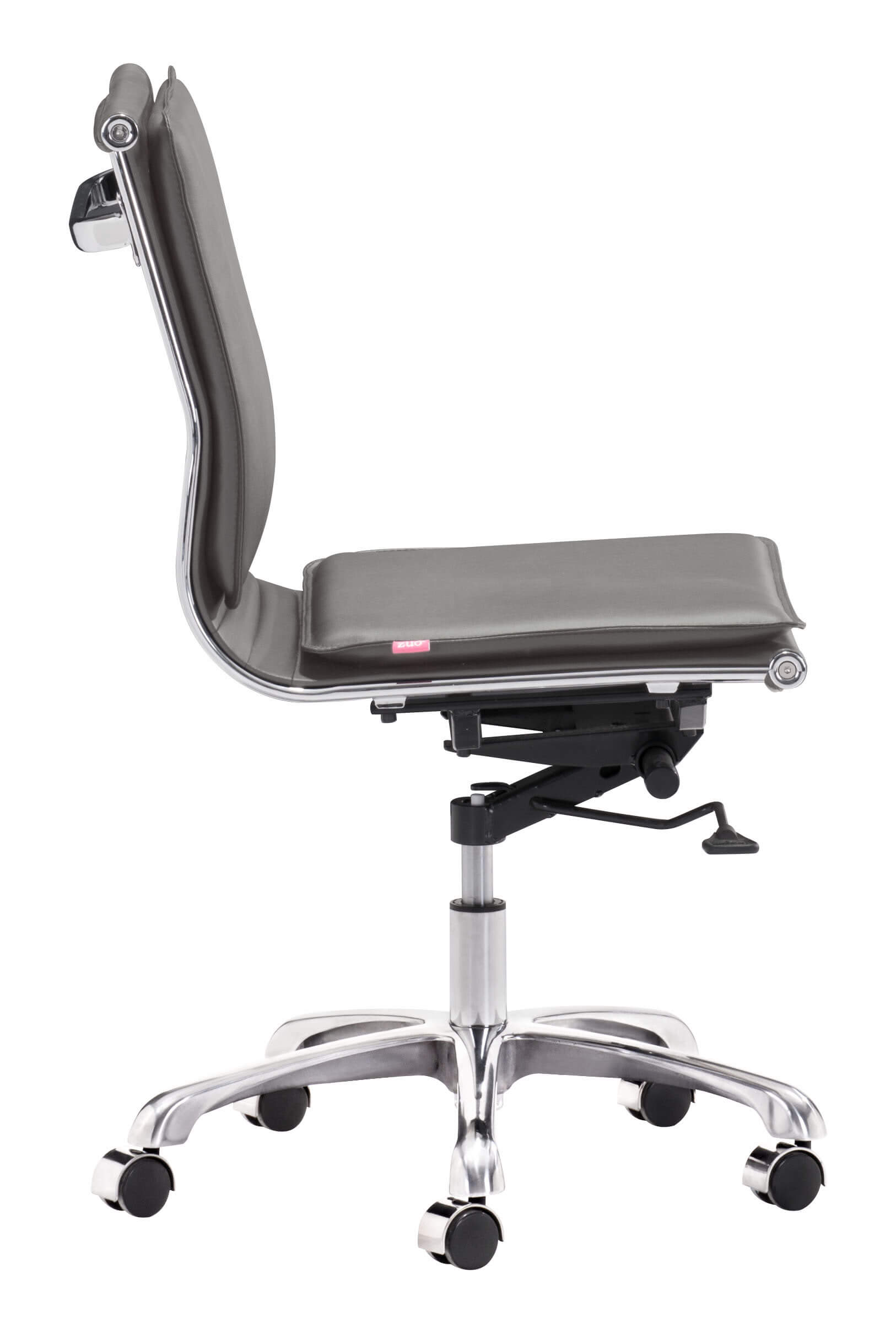 Lider Plus Leatherette Adjustable Height Office Chair w/o Arms