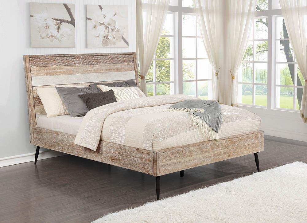 Marlow Wood Platform Bed, California King Size
