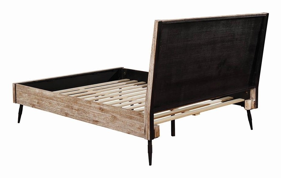 Marlow Wood Platform Bed, Queen Size