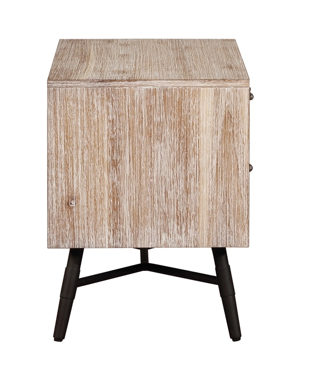 Marlow Wood Nightstand w/2 Drawers