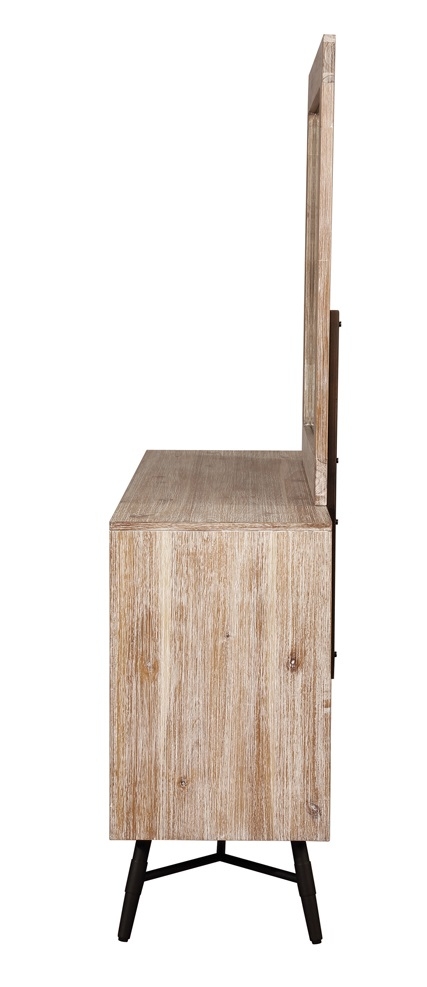Marlow Wood Double Dresser w/6 Drawers