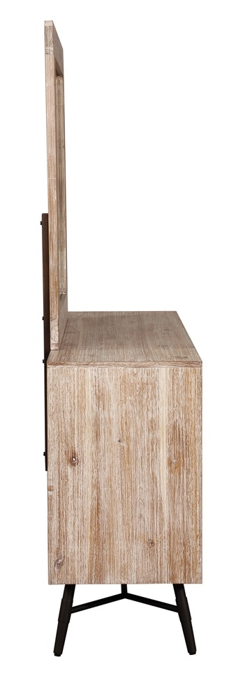Marlow Wood Double Dresser w/6 Drawers