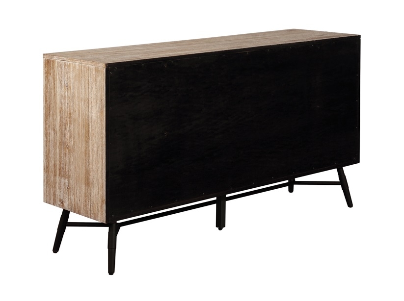 Marlow Wood Double Dresser w/6 Drawers