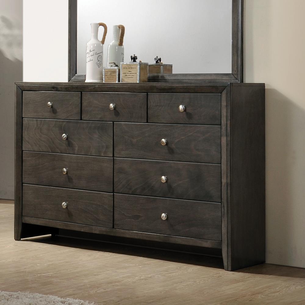 Serenity Wood Dresser w/9 Drawers