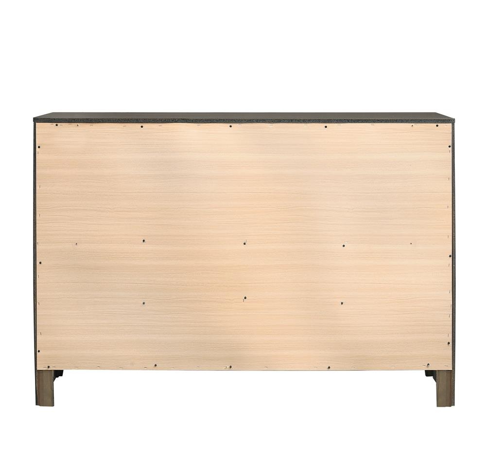 Serenity Wood Dresser w/9 Drawers