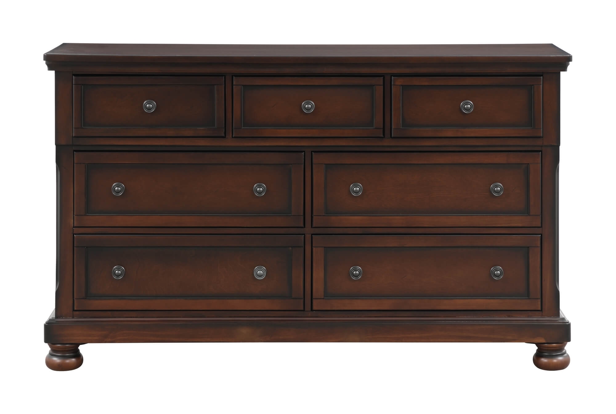 Cumberland Wood/Wood Veneer Sleigh Storage Platform Bedroom Set