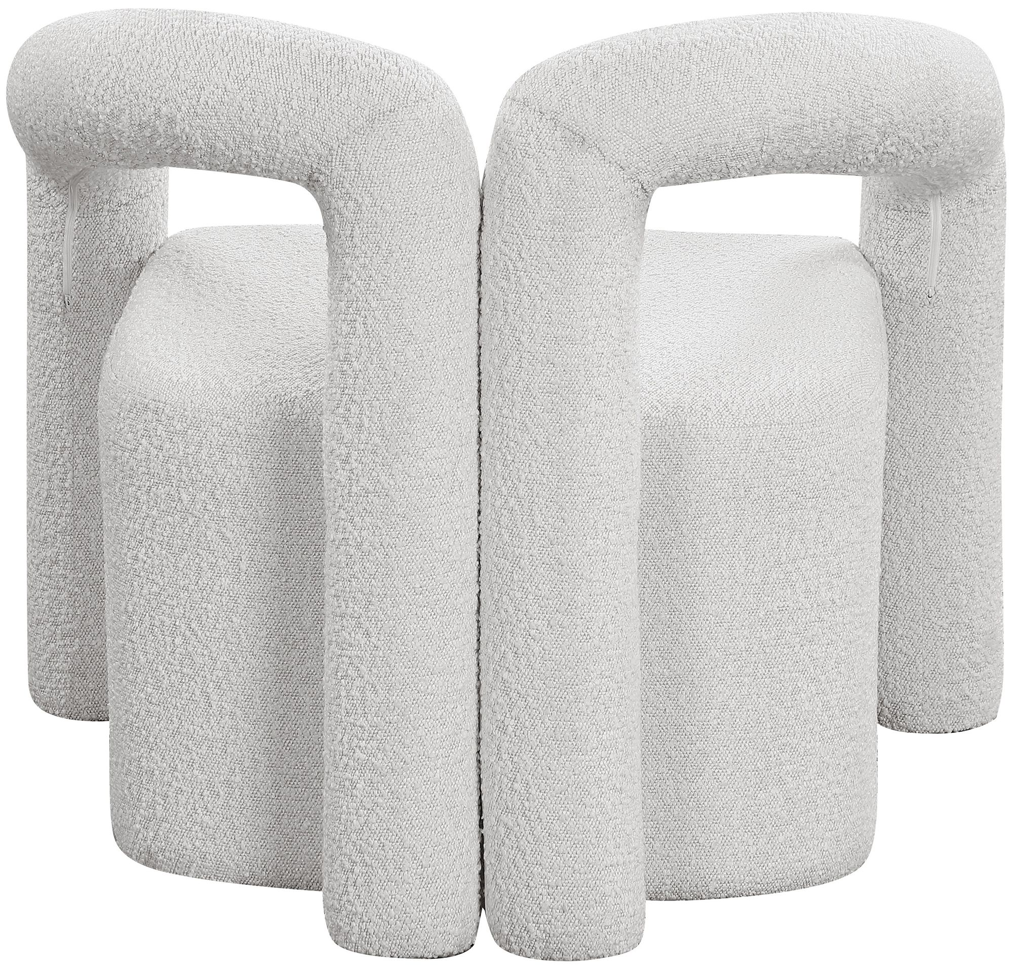 Otto Boucle Fabric Accent Chair