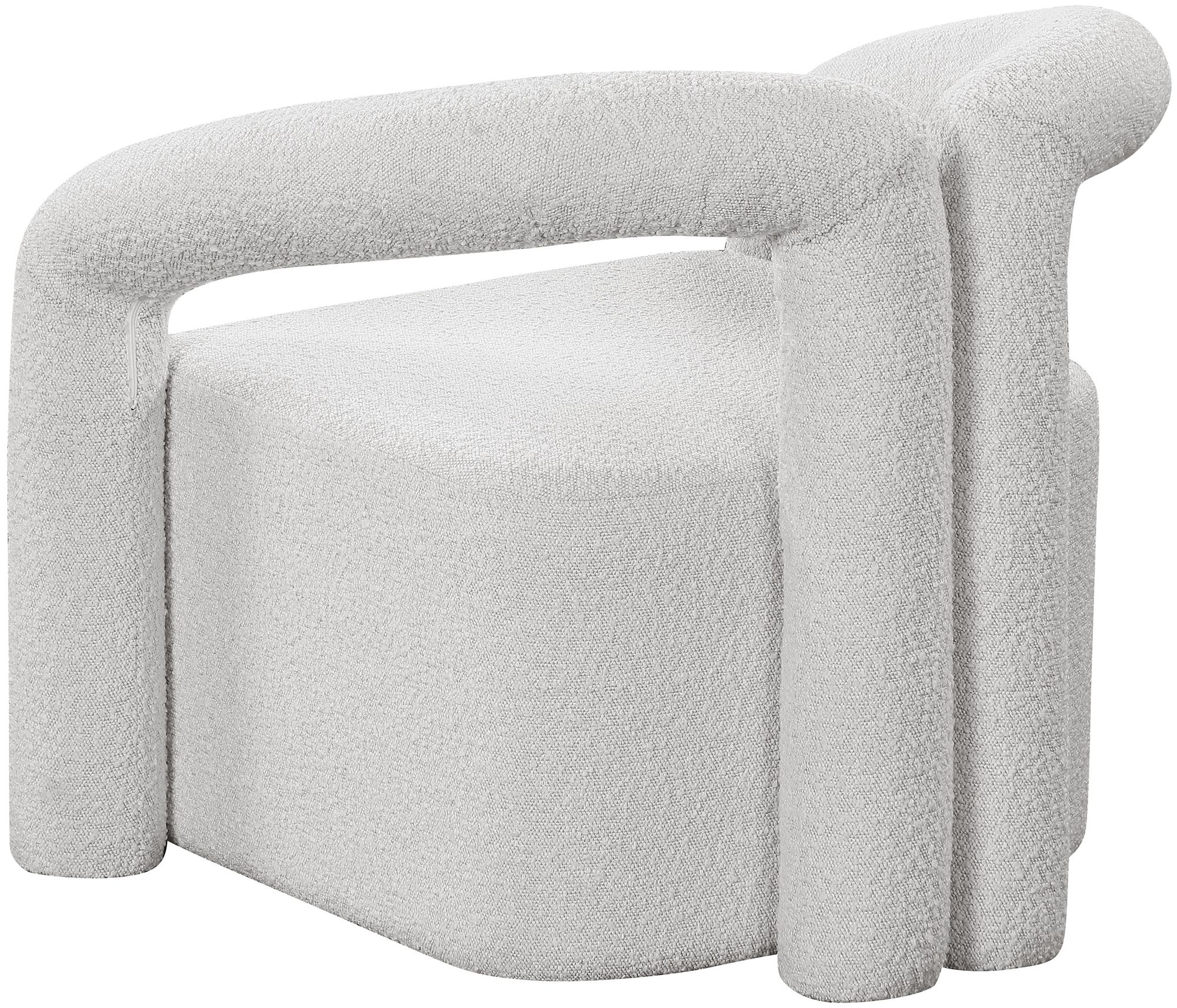 Otto Boucle Fabric Accent Chair