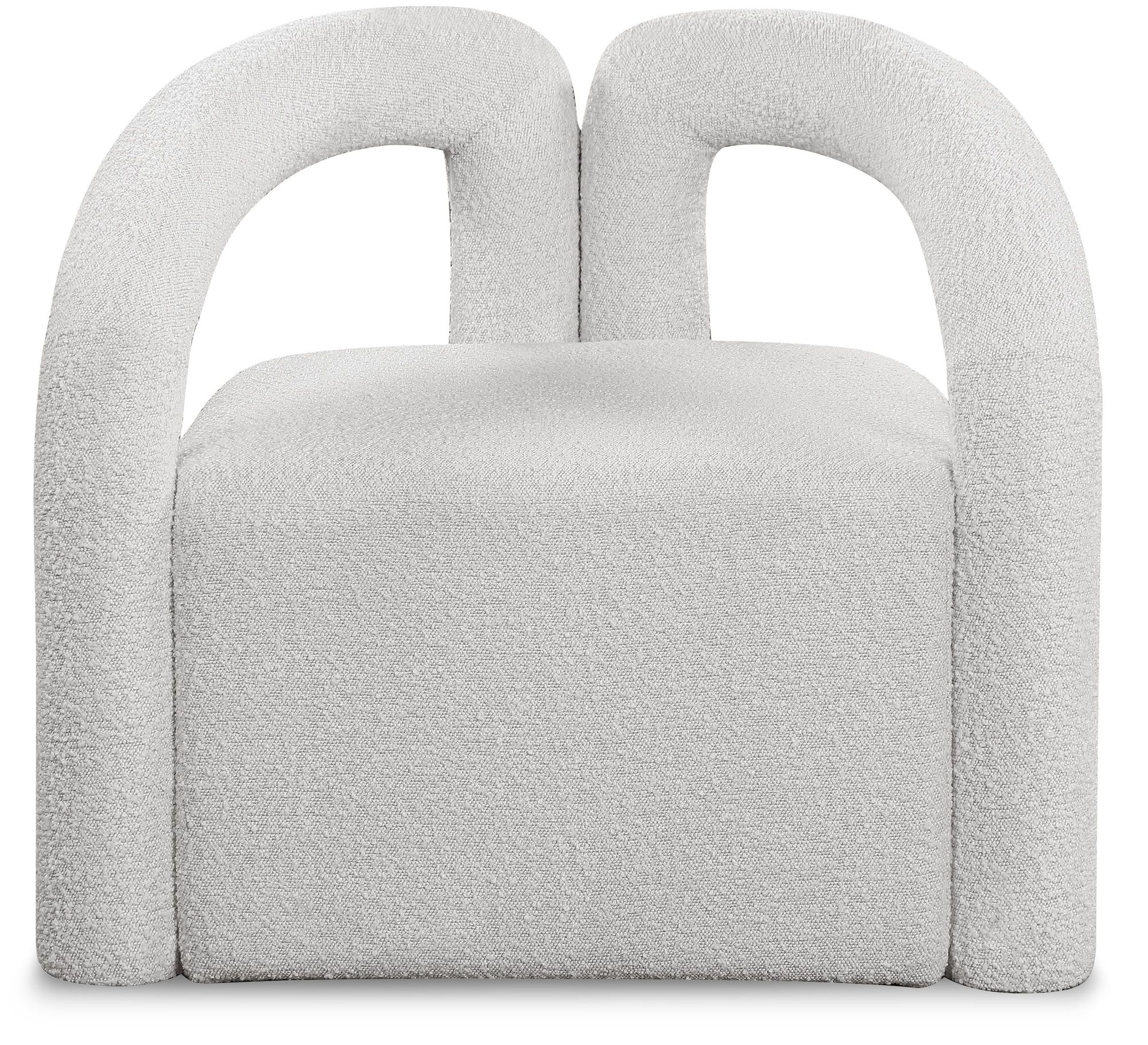 Otto Boucle Fabric Accent Chair