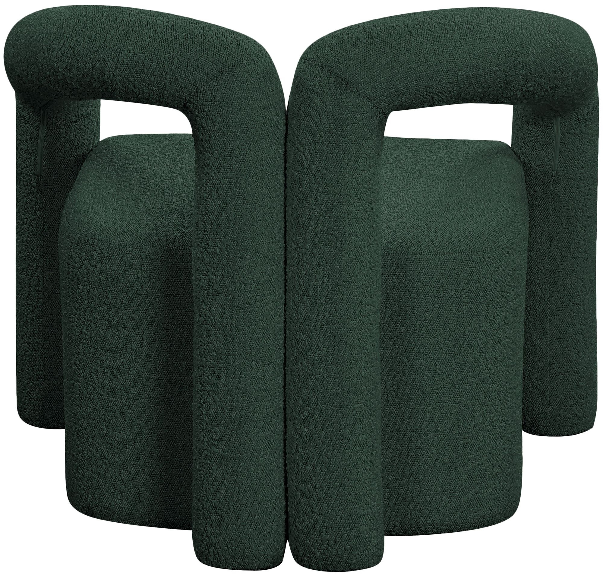 Otto Boucle Fabric Accent Chair
