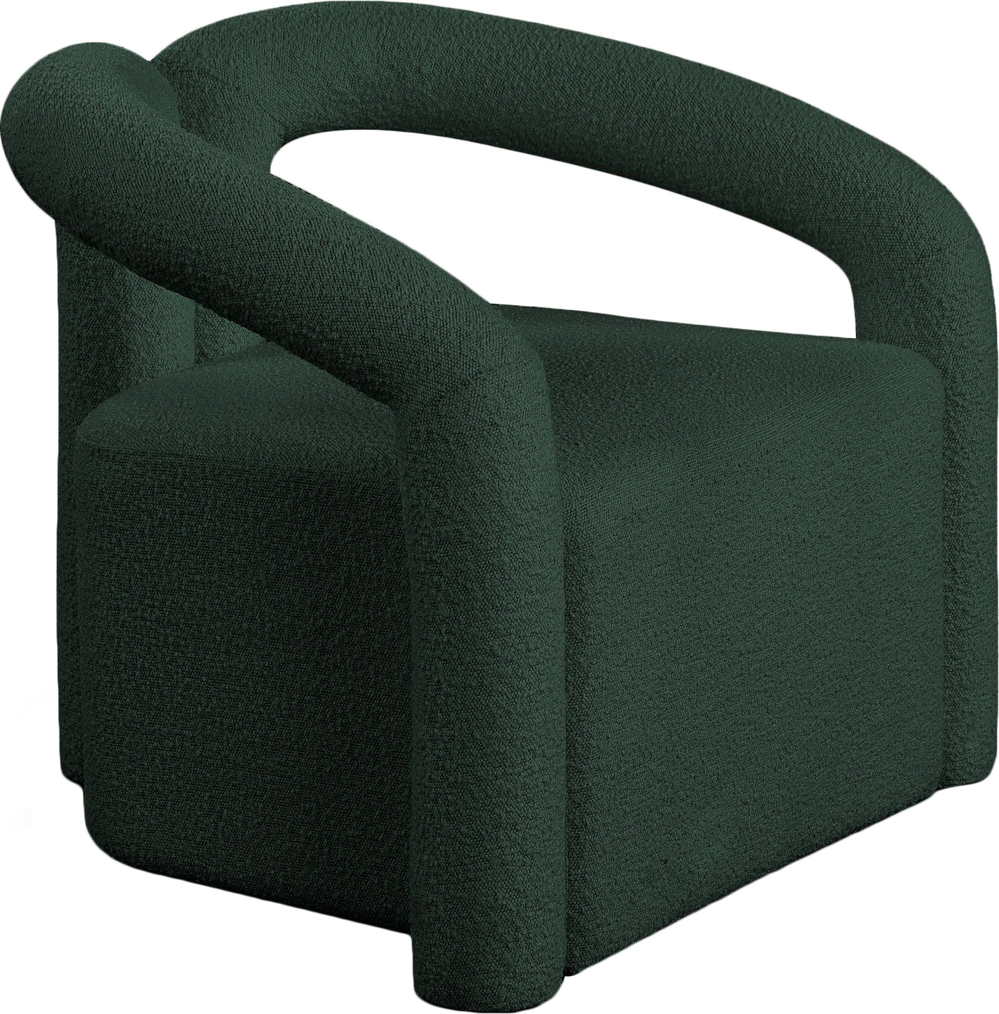 Otto Boucle Fabric Accent Chair