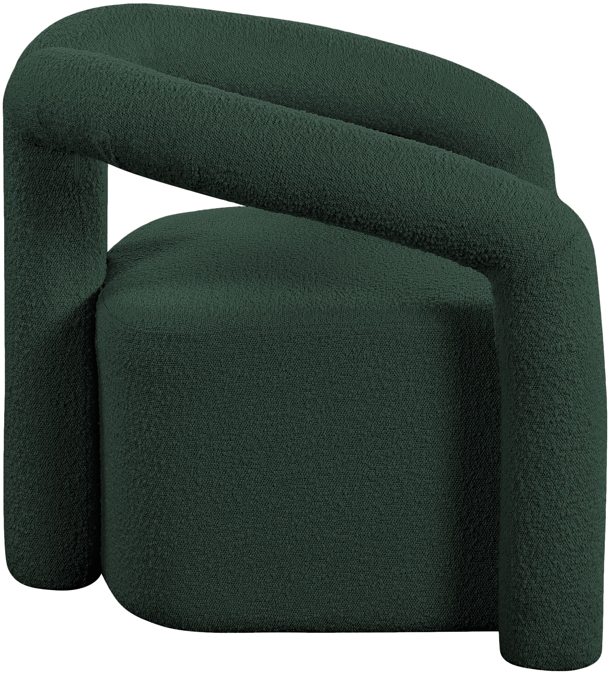 Otto Boucle Fabric Accent Chair