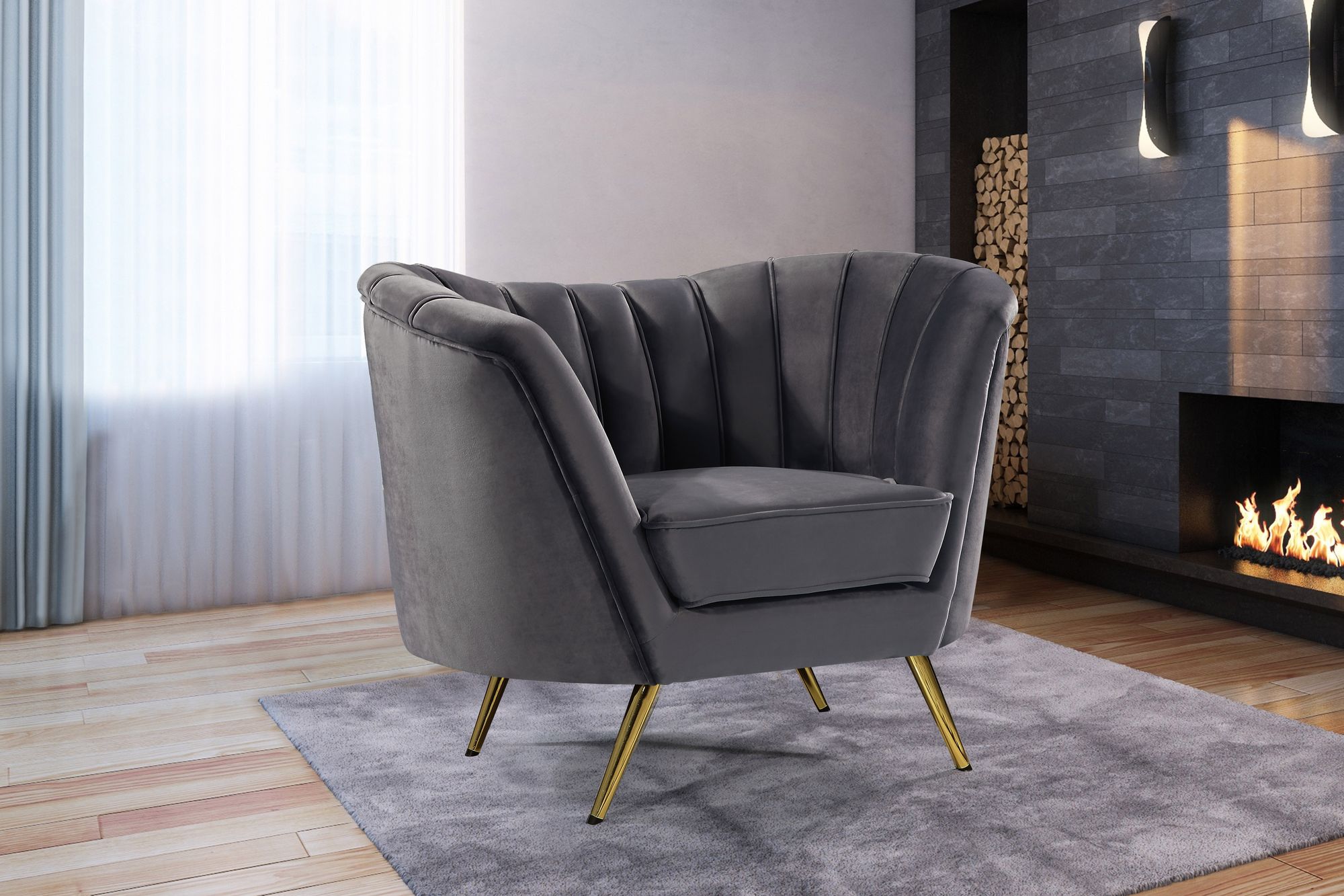 Margo Velvet Chair