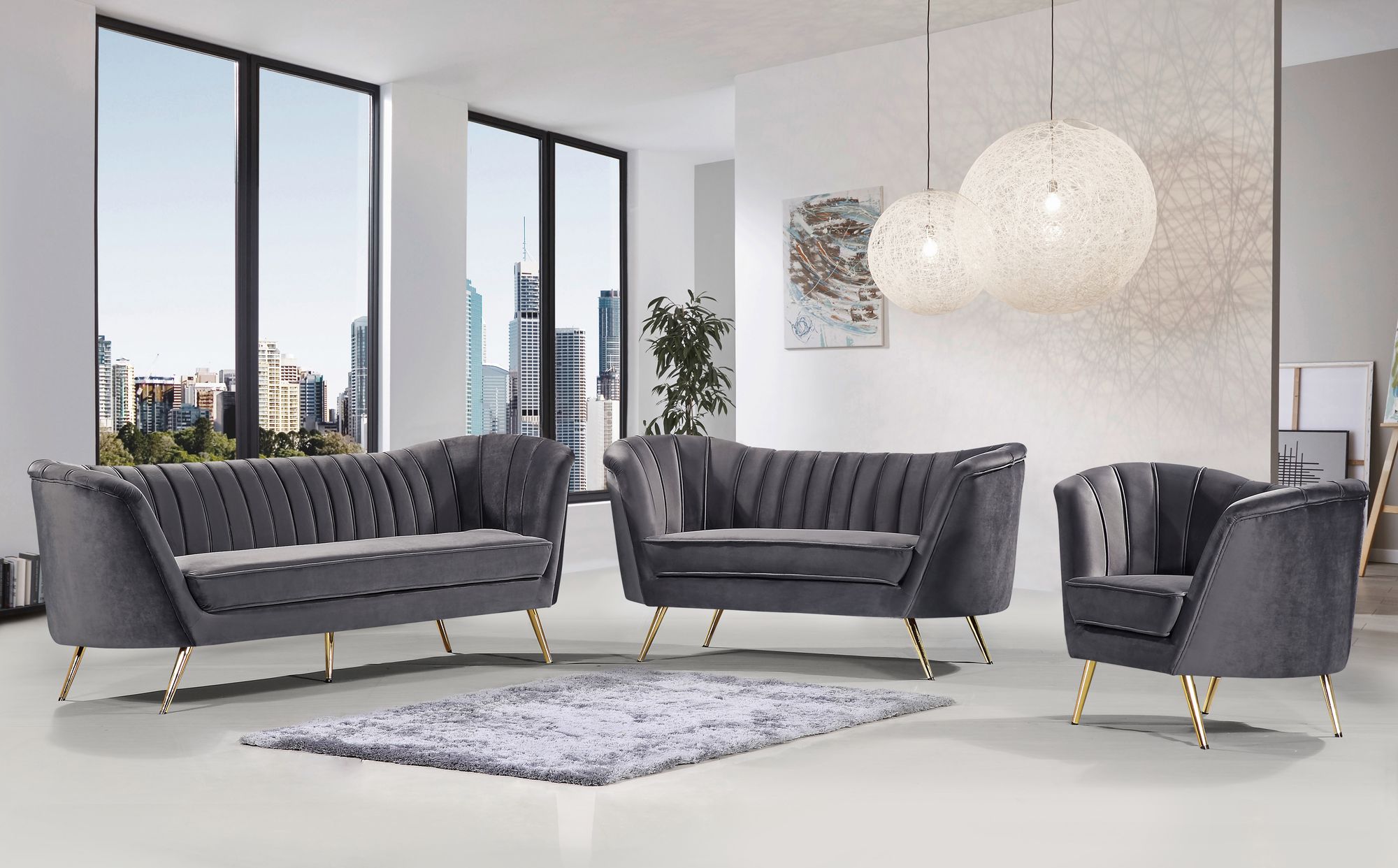 Margo Velvet Chair