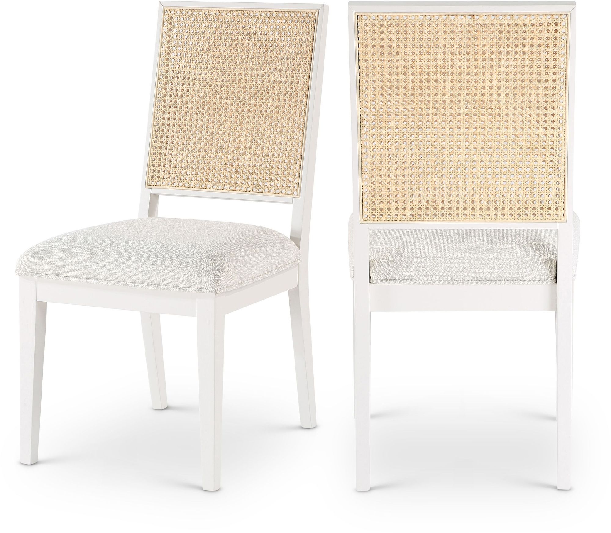 Butterfly Linen Fabric Dining Chair