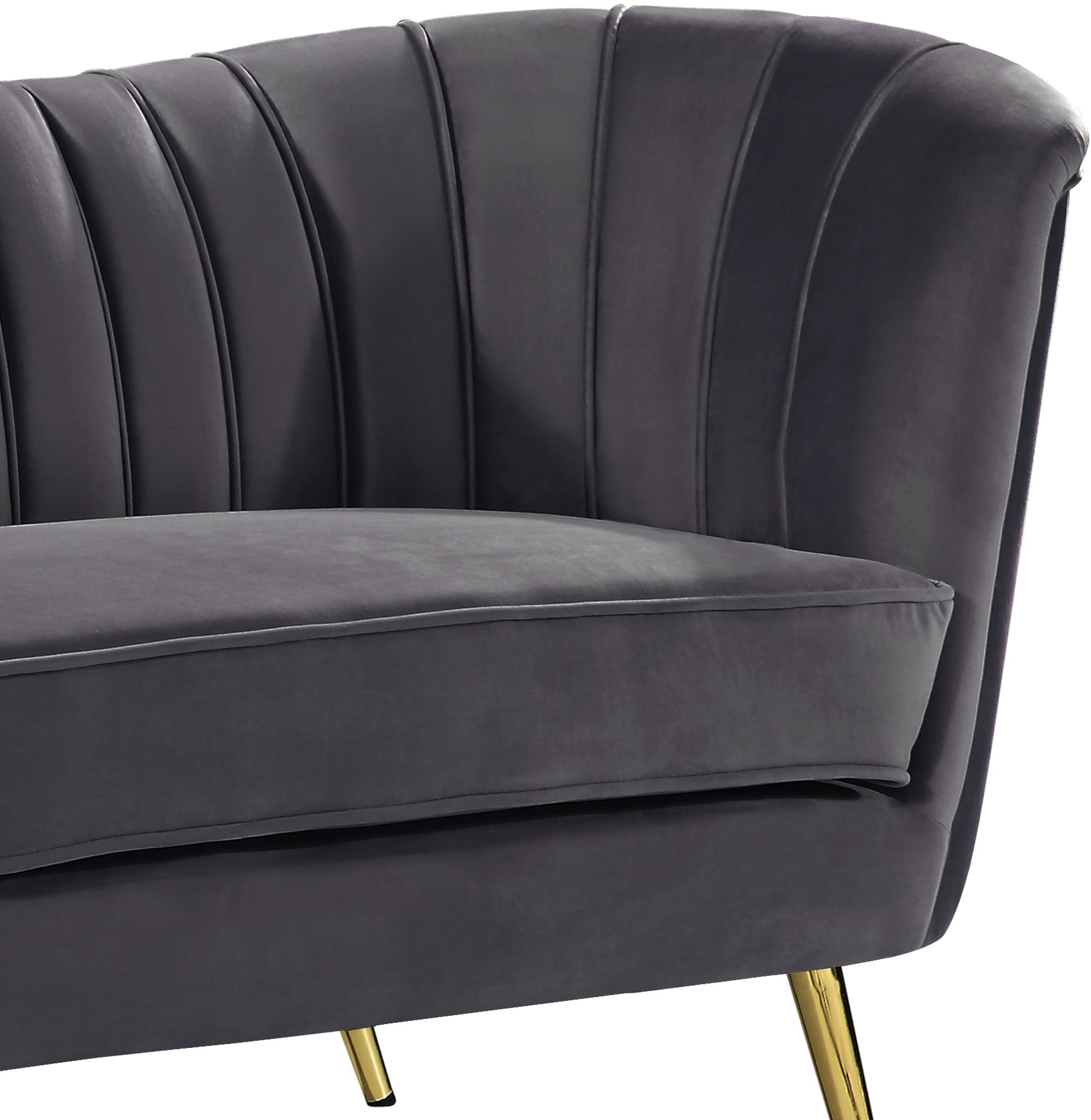 Margo Velvet Loveseat