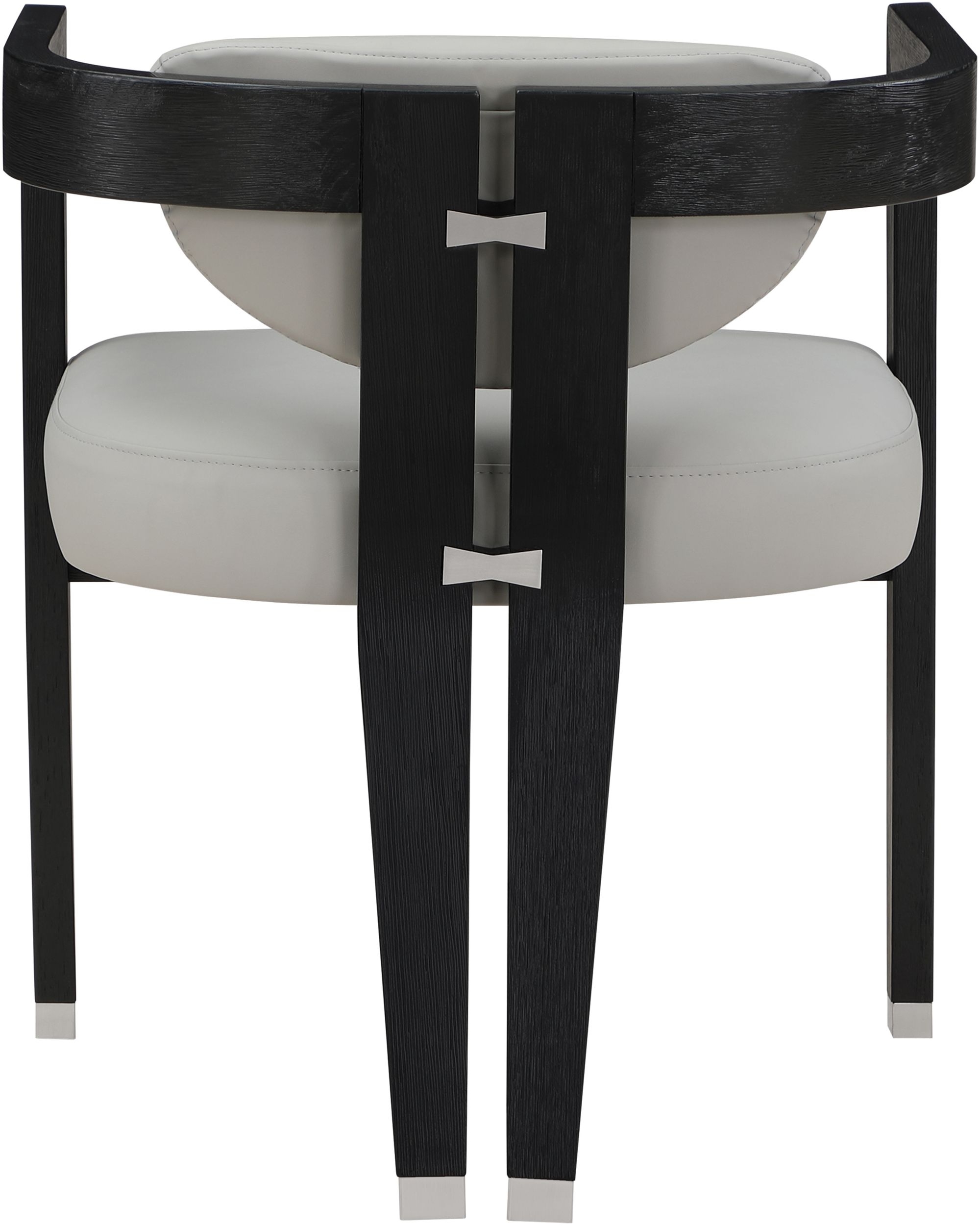 Carlyle Faux Leather Dining Chair with Solid Wood Frame