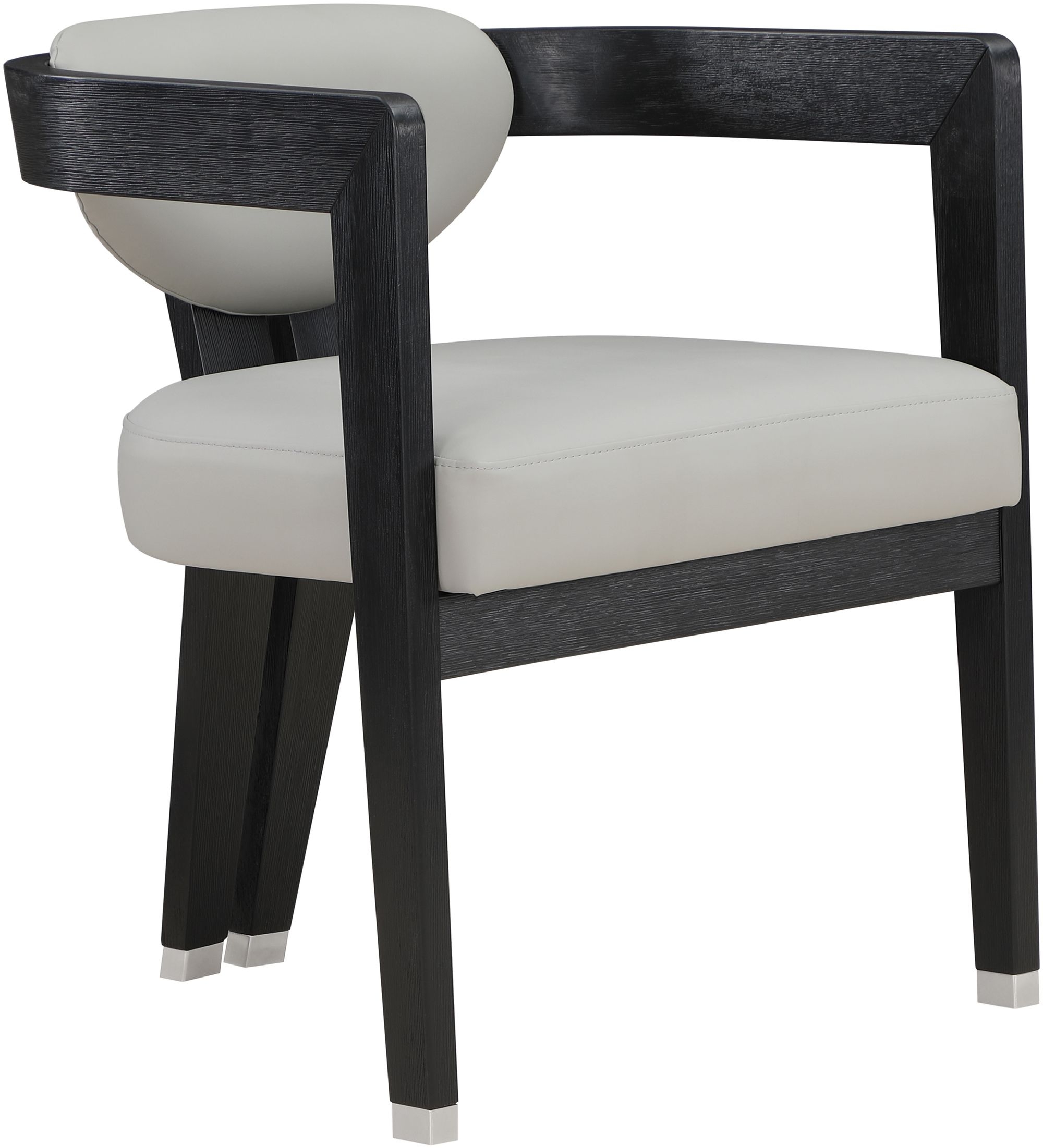 Carlyle Faux Leather Dining Chair with Solid Wood Frame