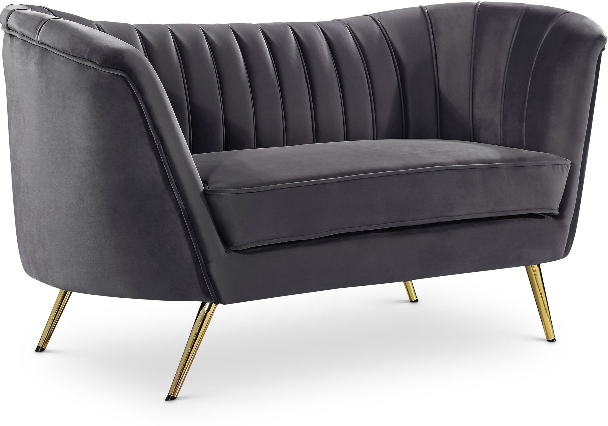 Margo Velvet Loveseat