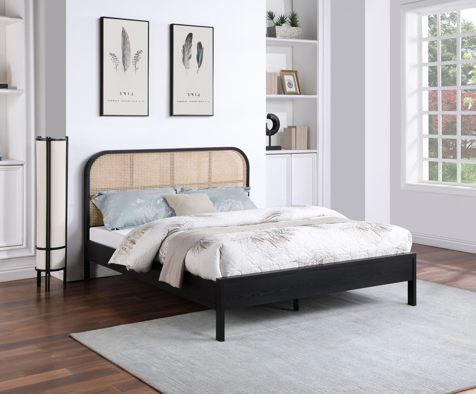 Siena Ash Wood Full Size Bed
