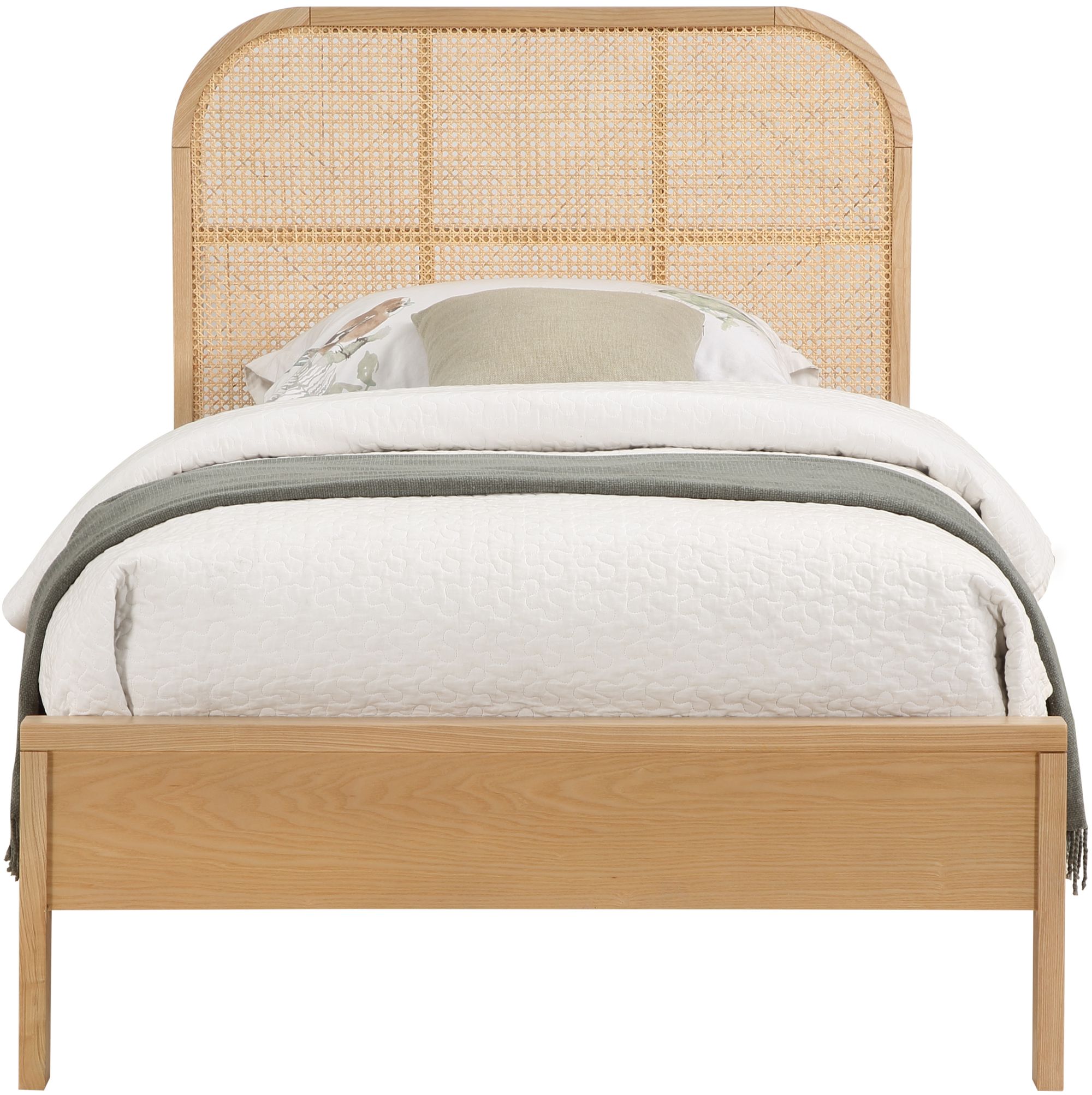 Siena Ash Wood Twin Size Bed