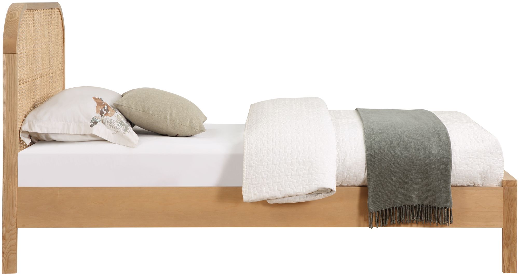 Siena Ash Wood Twin Size Bed